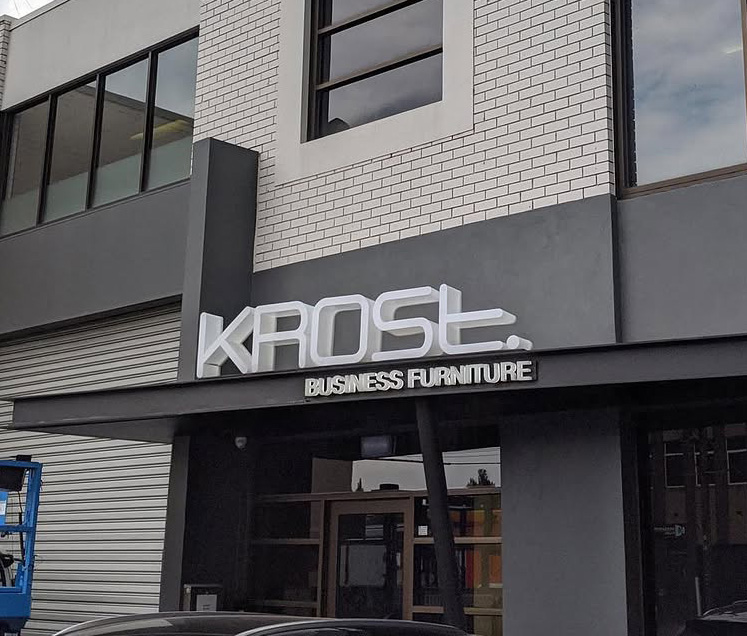 Fabricated dimensional lettering
